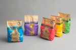 potatoes paper bag on reel